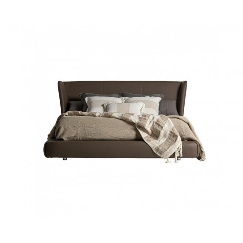 Cama Wayne Piel 196x218x102 Estilo Contemporáneo - 1