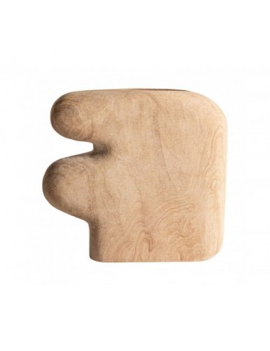 Jarrón Joelhe Mármol 25x7,5x25 Estilo Contemporáneo - 1