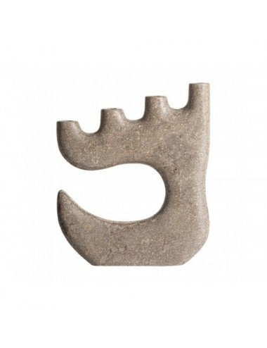 Portavela Gael Mármol 32x5x39 Estilo Contemporáneo - 1