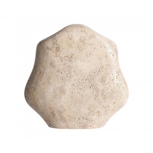 Jarrón Jasha Mármol 32x7,5x31 Estilo Contemporáneo - 1