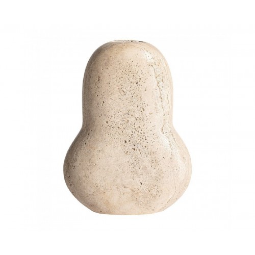 Jarrón Jasha Mármol 26,25x7,5x30 Estilo Contemporáneo - 1