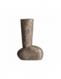 Jarrón Ander Travertino 16x7,5x25 Estilo Contemporáneo - 1