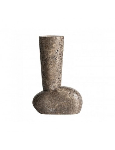 Jarrón Ander Travertino 20x7,5x30 Estilo Contemporáneo - 1
