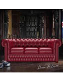 Sofá Chesterfield Original de 3 plazas piel Old English - 1