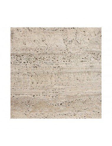 Mesa Auxiliar Theuville Travertino 45x45x43 Estilo Art Deco - 3