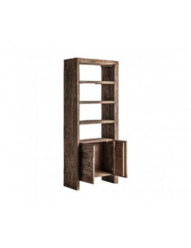 Librería Samsun Madera Recuperada 90x40x220 Estilo Colonial - 3