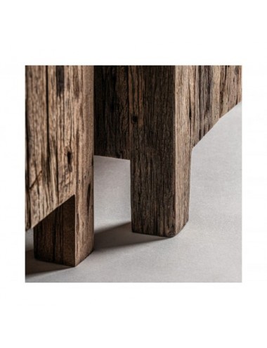 Macetero Samsun J 2 Madera Recuperada 60x60x45 46x46x55 Estilo Colonial - 5