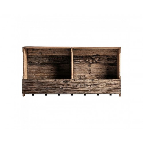 Botellero Samsun Madera Recuperada 90x21x47 Estilo Vintage - 1