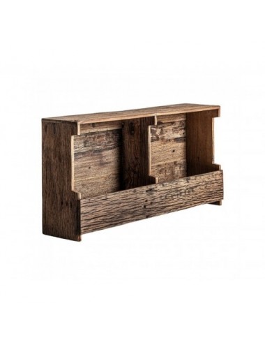 Botellero Samsun Madera Recuperada 90x21x47 Estilo Vintage - 1