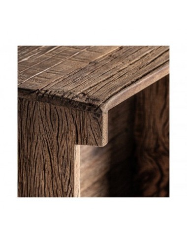 Botellero Samsun Madera Recuperada 90x21x47 Estilo Vintage - 4