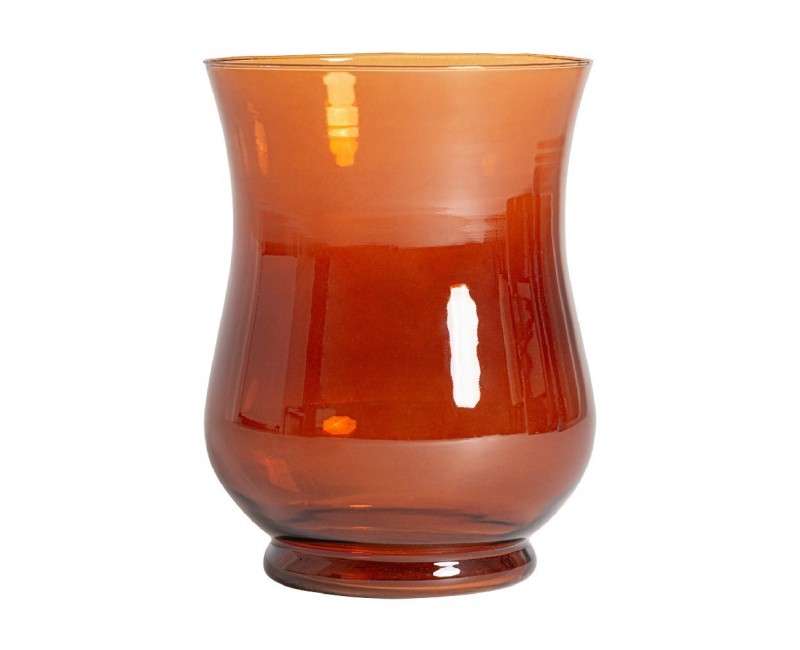 Jarrón Covasna Vidrio 26x26x35 Estilo Contemporáneo - 1