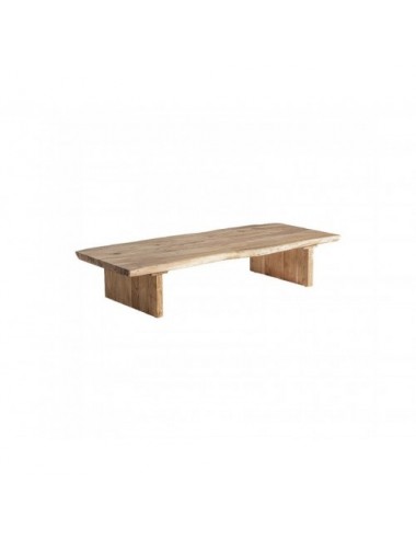 Mesa De Centro Lewes Madera De Acacia 180x80x37 Estilo Contemporáneo - 1