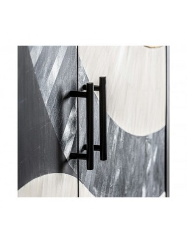 Armario Daru Madera Dm 100x40x161 Estilo Contemporáneo - 5