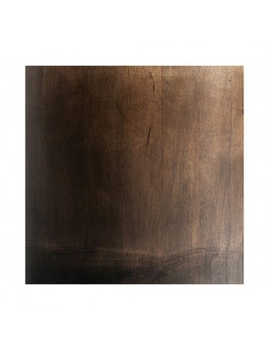 Mesa Auxiliar Arneke Madera De Mango 44x44x60 Estilo Art Deco - 5