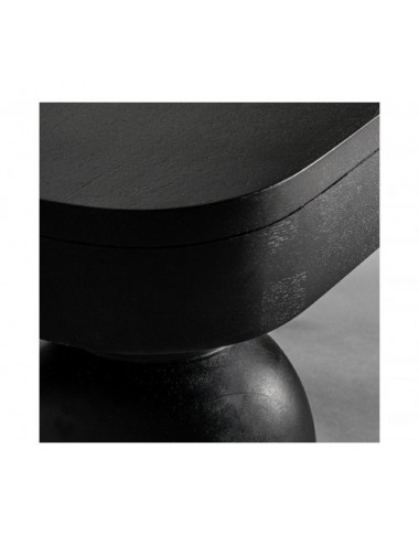 Mesa De Centro Zeniva Madera De Mango 150x60x40 Estilo Contemporáneo - 3