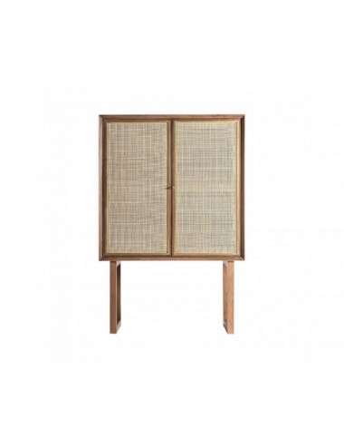 Armario Gondorf Madera De Mango 100x45x150 Estilo Nórdico - 1