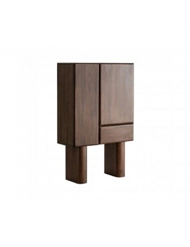 Armario Craigh Madera De Mango 100x45x160 Estilo Contemporáneo - 1