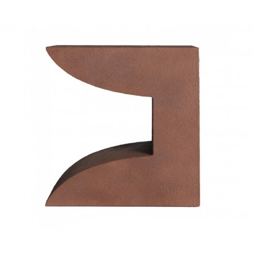 Mesa Auxiliar Steinach Cemento 48x41x55 Estilo Contemporáneo - 1