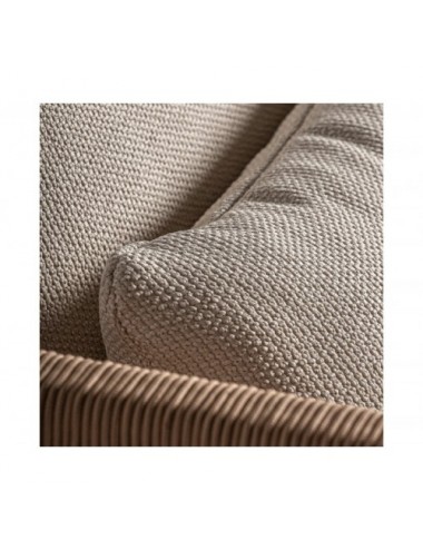 Sofá Trena Madera De Teka Reciclada 320x90x70 Estilo Boho - 11