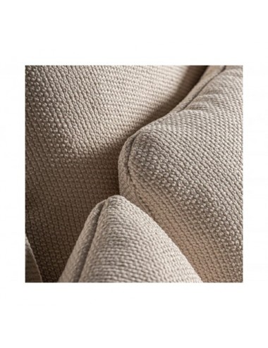 Sofá Trena Madera De Teka Reciclada 240x90x70 Estilo Boho - 7