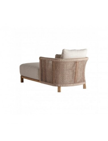 Chaise Longue Trena Madera De Teka Reciclada 96x180x70 Estilo Boho - 13