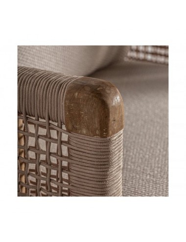 Chaise Longue Trena Madera De Teka Reciclada 96x180x70 Estilo Boho - 15