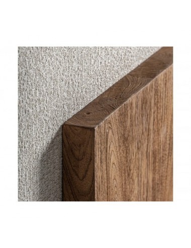 Módulo Sofá Central Testa Madera De Teka Reciclada 81x86x83 Estilo Colonial - 7