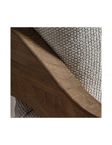 Sofá Jodphur Madera De Teka Reciclada 250x128x80 Estilo Colonial - 9