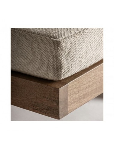 Sillón Wesweil Madera De Mango 65x90x68 Estilo Art Deco - 7