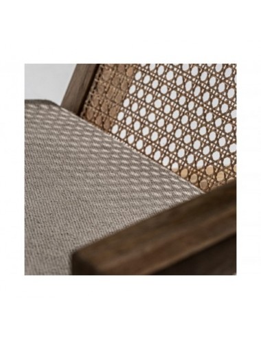 Sillón Wesweil Madera De Mango 65x90x68 Estilo Art Deco - 8