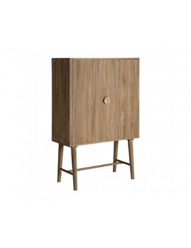 Armario Zerf Madera De Mango 100x45x152 Estilo Contemporáneo - 1