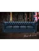 Sofá Chesterfield Original de 4 plazas piel Antique - 1