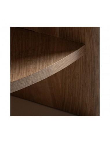 Mesa Auxiliar Nara Madera Roble 100x100x68 Estilo Contemporáneo - 7