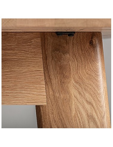 Mesa Comedor Nara Madera Roble 280x105x74 Estilo Contemporáneo - 6