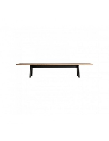 Mesa Comedor Nara Madera Roble 400x110x74 Estilo Contemporáneo - 1