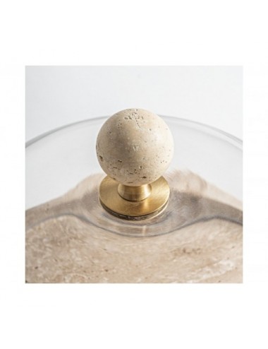 Quesera Tetbury Mármol 33x33x23 Estilo Art Deco - 1