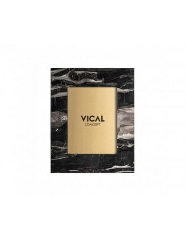 Marco De Foto Bronce 24x16x30 Estilo Art Deco - 1