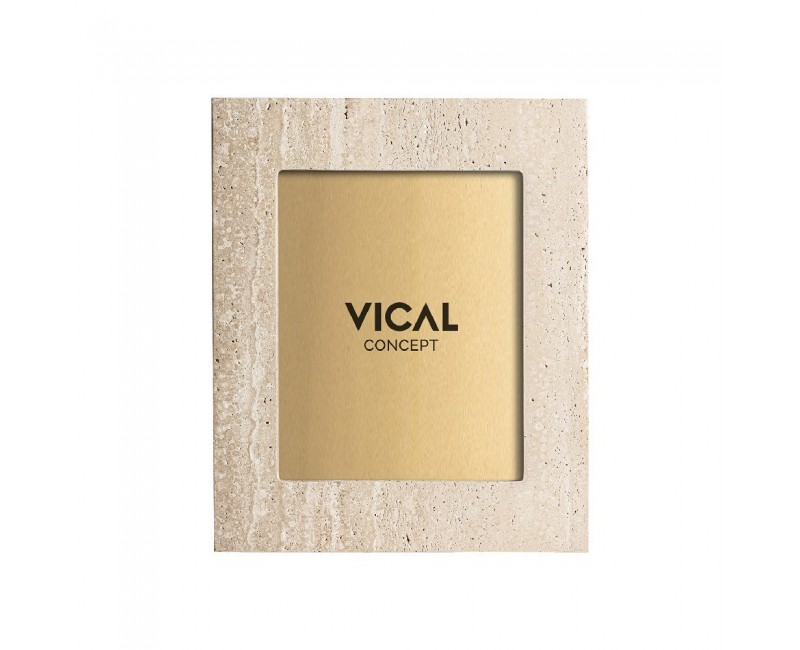 Marco De Foto Tetbury Mármol 30x16x35 Estilo Art Deco - 1