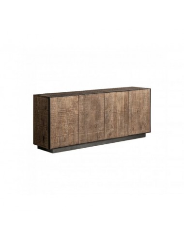 Aparador Krefeld Madera De Mango 200x44x82 Estilo Art Deco - 3
