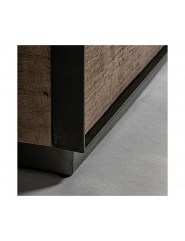 Aparador Krefeld Madera De Mango 200x44x82 Estilo Art Deco - 7