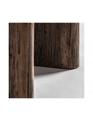 Mesa Auxiliar Toigne Madera Tropical 60x60x65 Estilo Contemporáneo - 4