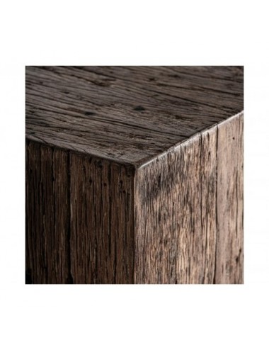 Peana Toigne Madera Tropical 31x31x104 Estilo Contemporáneo - 1