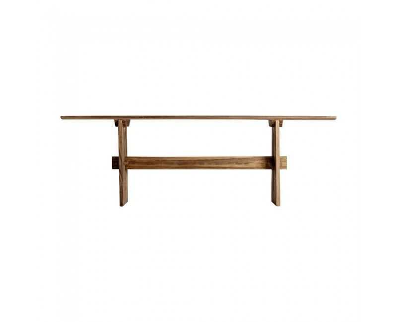 Consola Cotard Madera Recuperada 214x40x72 Estilo Nórdico - 1