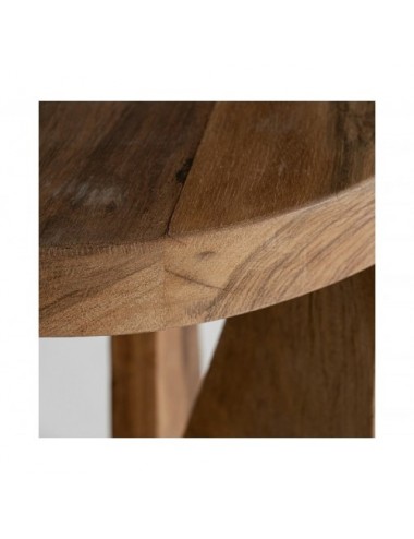 Mesa Auxiliar Cotard Madera Recuperada 46x46x56 Estilo Nórdico - 6