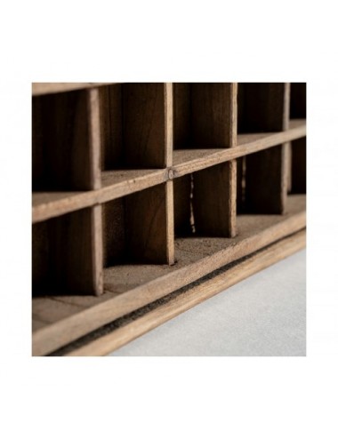 Panel Decorativo Kashere Madera Recuperada 160x7x163 Estilo Étnico - 4