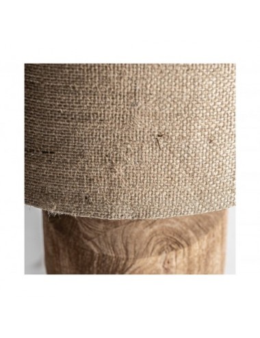 Lámpara De Sobremesa Madera De Mango 41x41x46 - 1