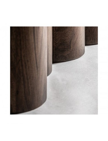 Mesa Comedor Beke Madera De Acacia 260x100x77 Estilo Art Deco - 4