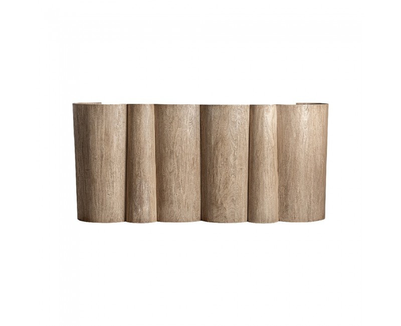 Barra De Bar Kleit Madera De Acacia 243x65x110 Estilo Contemporáneo - 1