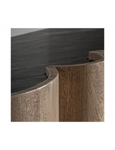 Barra De Bar Kleit Madera De Acacia 243x65x110 Estilo Contemporáneo - 5