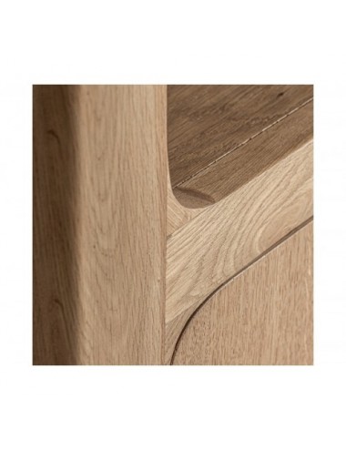 Librería Saulge Madera Roble 100x40x200 Estilo Nórdico - 4